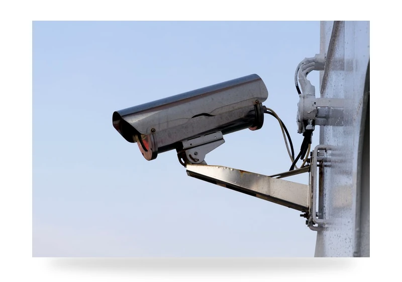 Outdoor bullet CCTV security camera