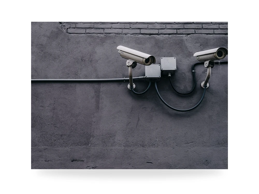 Outdoor bullet CCTV security cameras